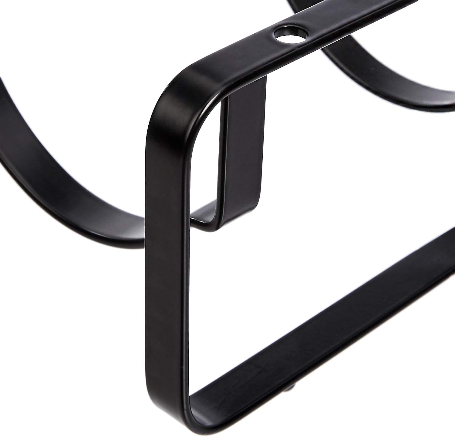 Amazon Basics - Range-bouteilles empilable - 40x20x9.5 cm - noir, pour table