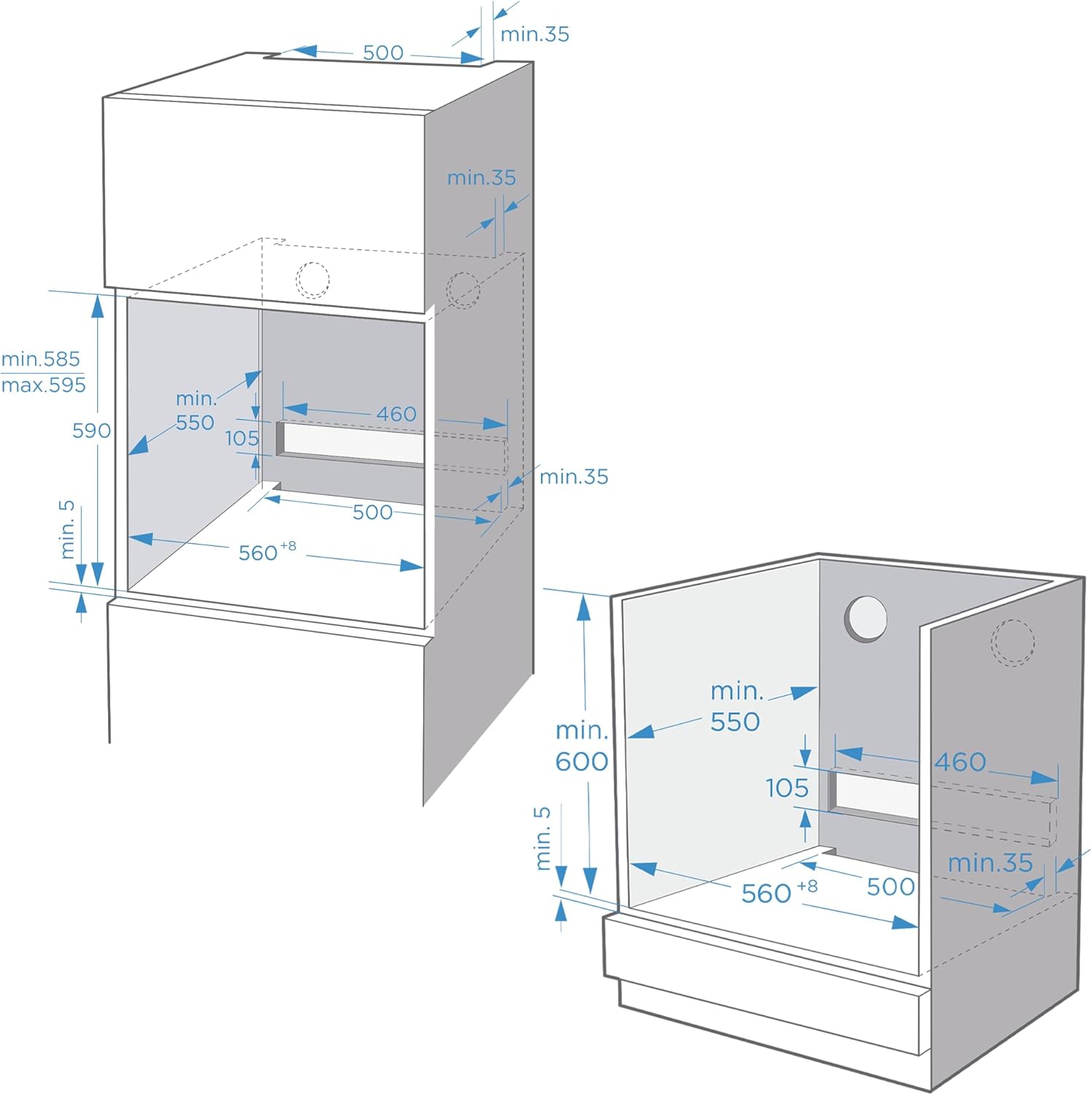 Cecotec - Bolero Hexa - four 60cm, 72L, 12 fonctions, 2900W, SM406000
