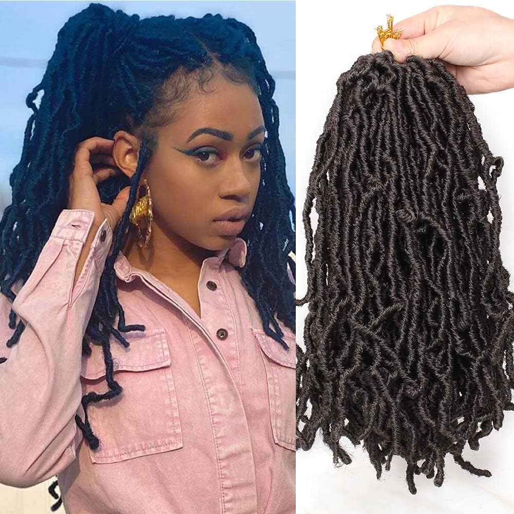 Xtrend - Nu Locs - 30,5 cm - 6 paquets dreadlocks crochet pré-bouclées