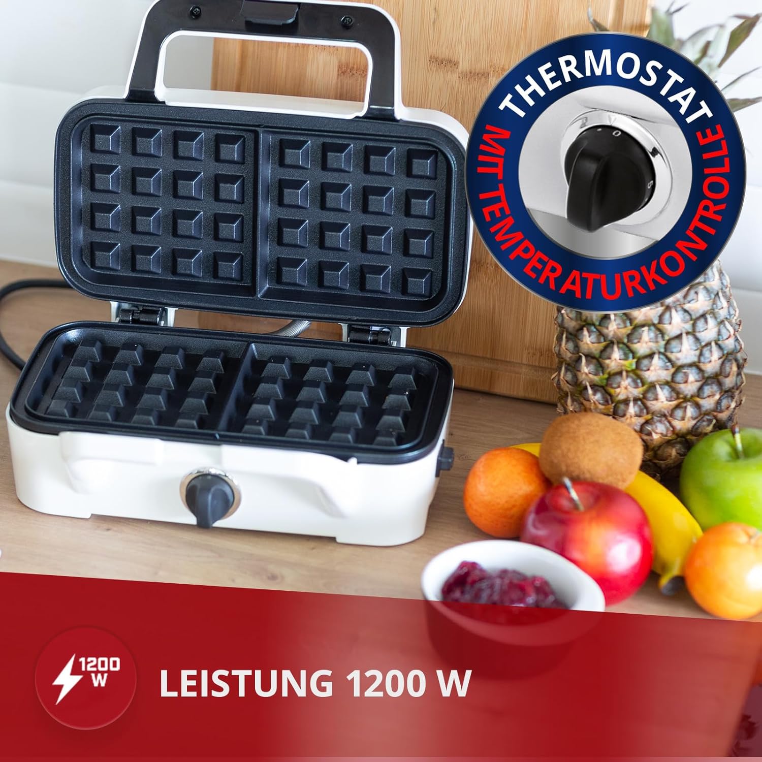 MPM - MOP-33M - appareil 3 en 1, 1200W, plaques interchangeables, MOP-33M