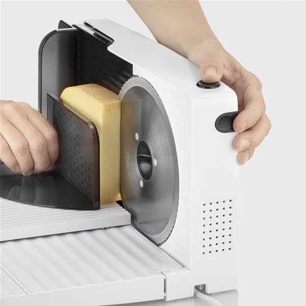 Severin - trancheuse universelle, lame inox, 100W, découpe fine/épaisse, AS 3912