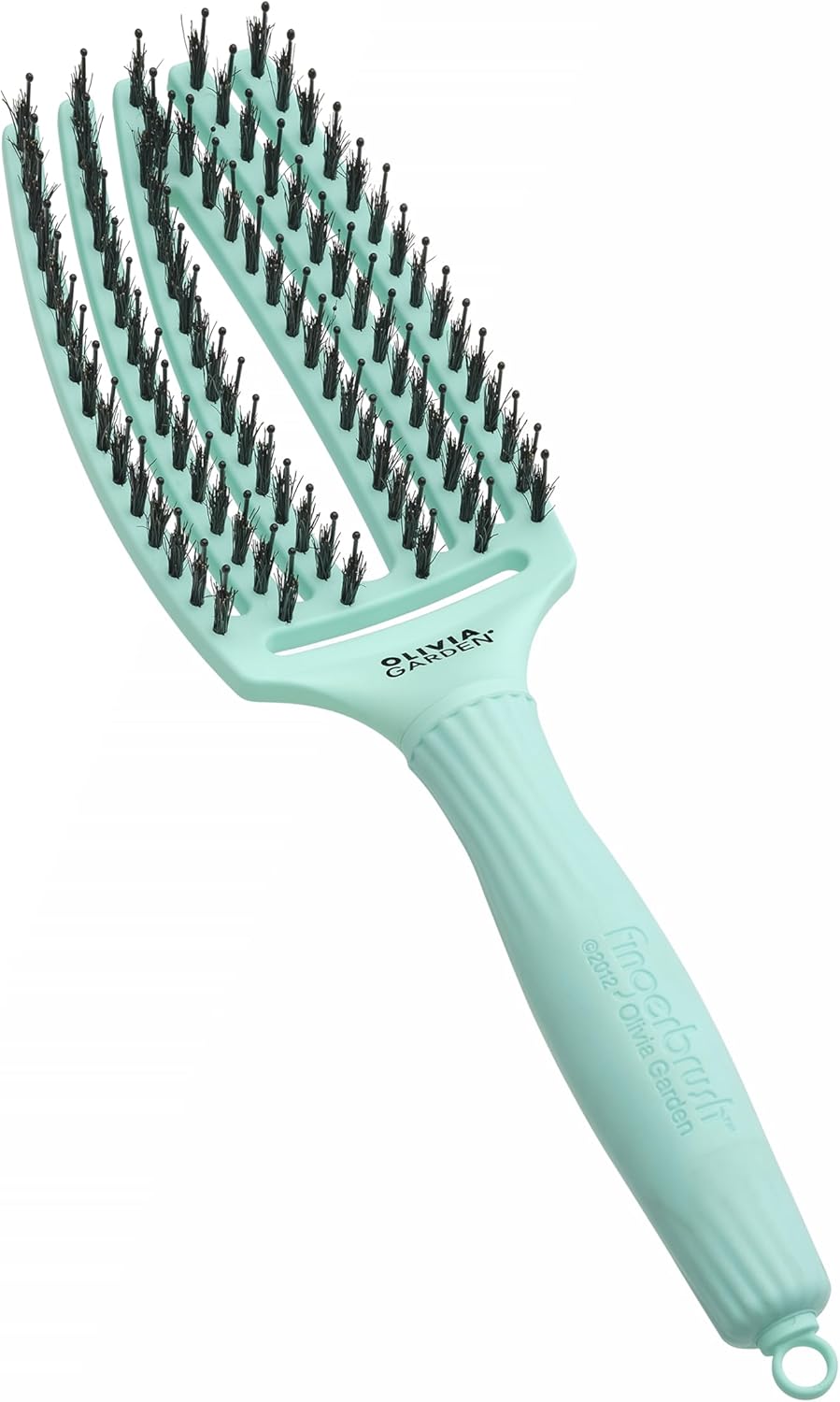 Olivia Garden - Fingerbrush Care Iconic - brosse démêlante, poils sanglier et nylon, brillance et douceur