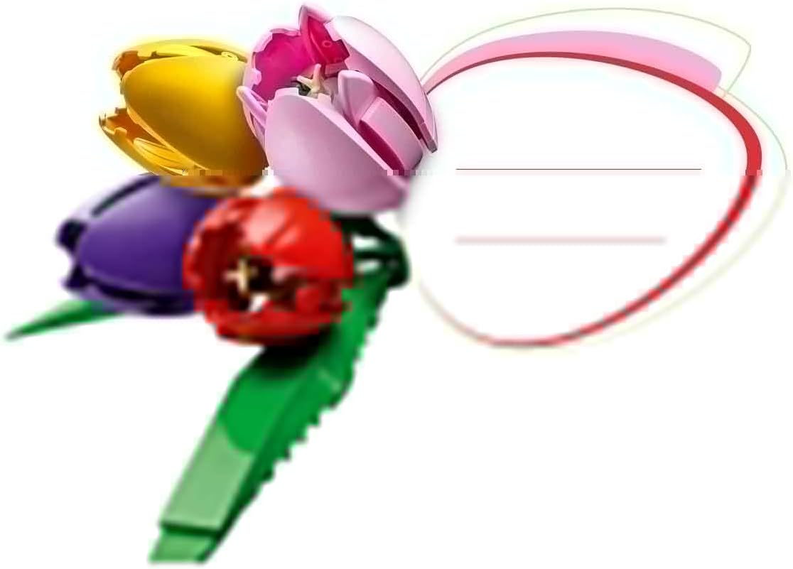 Lego - Botanicals Bouquet Tulipes - 14 fleurs 5 couleurs - 11501