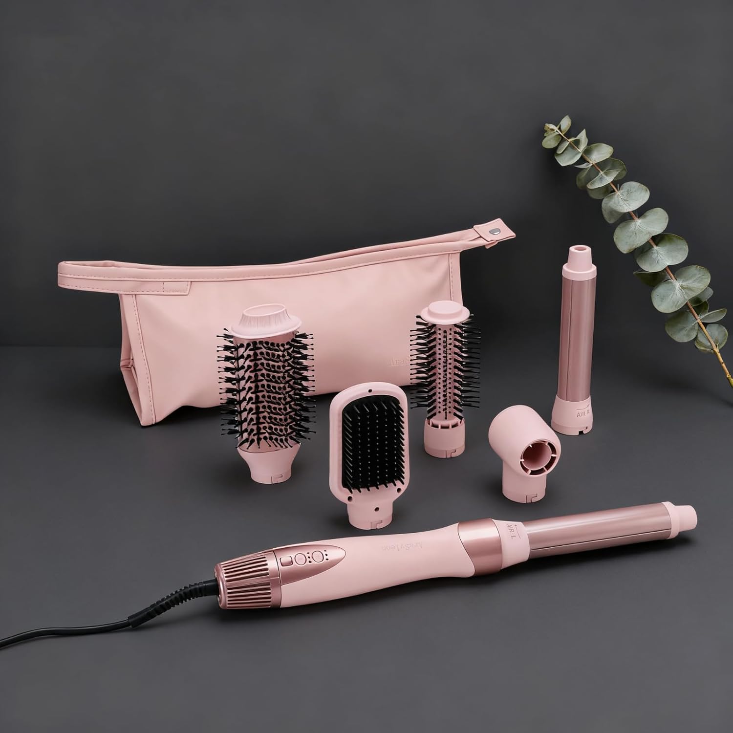 AraSyelon - Styler 6 en 1 - 32/68mm - 110 000 tr/min, ionique, boucleur