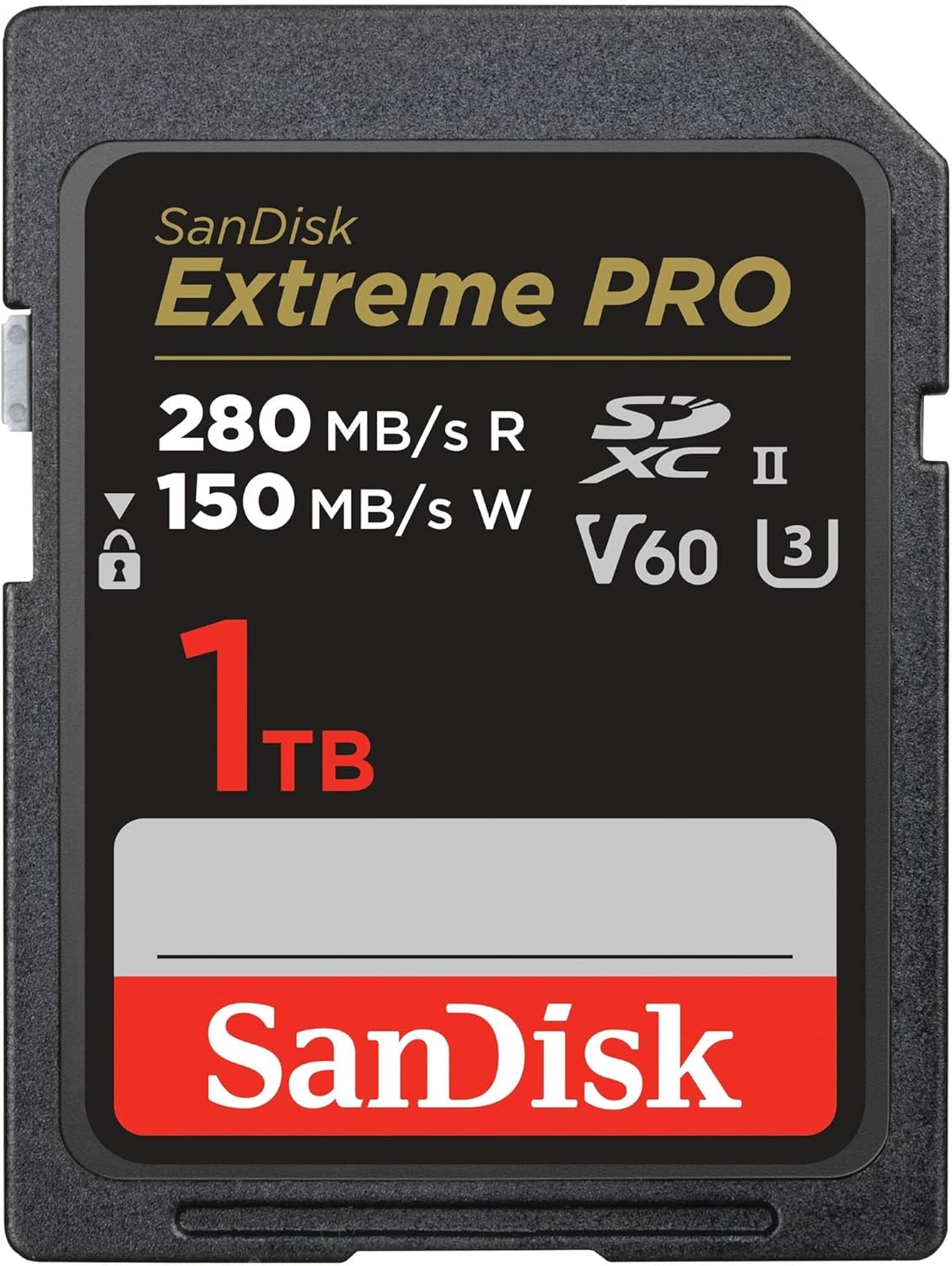 SanDisk - Extreme PRO SDXC - 1 To - 280 Mo/s, UHS-II, V60, RescuePRO Deluxe