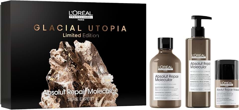 L'Oréal Professionnel - Serie Expert Absolut Repair Molecular - édition limitée - routine réparatrice cheveux abîmés