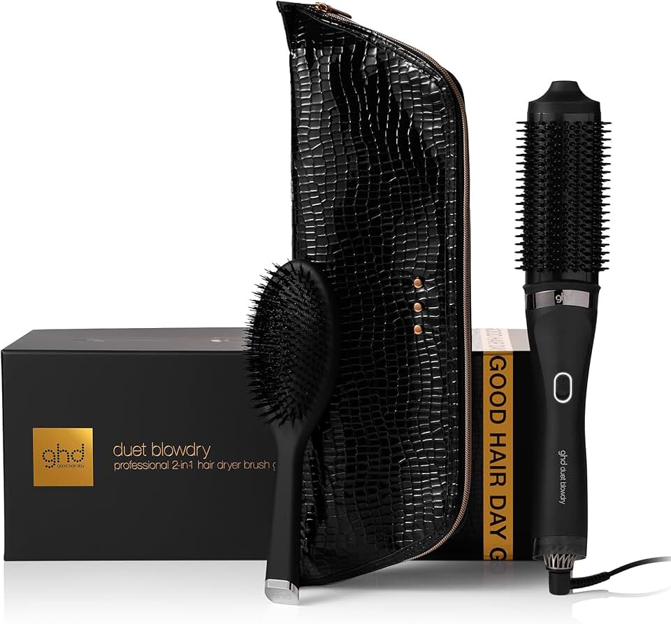 ghd - Duet Blowdry Violette - Brosse 2-en-1, sèche et coiffe, tous cheveux