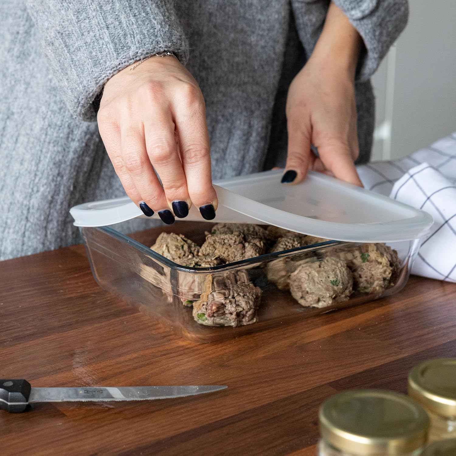 Pyrex - Cook & Freeze plat rectangulaire 19x14cm verre 0,8L multicolore