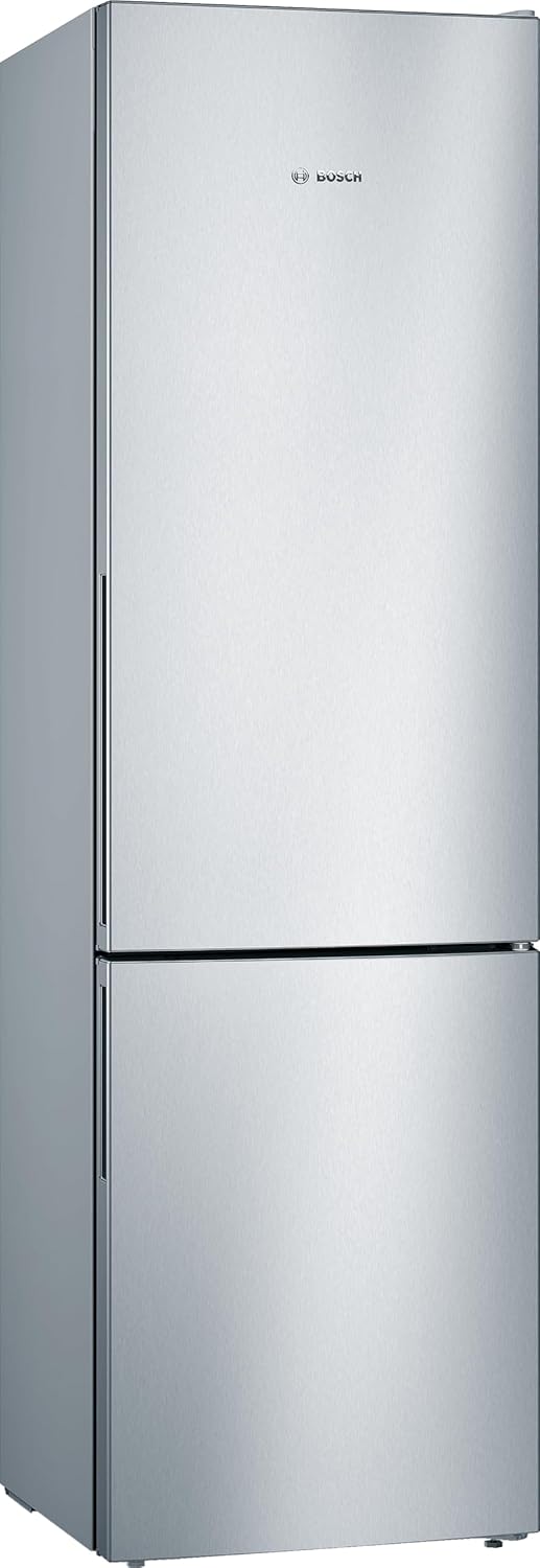 Bosch - Série 4, combiné inox, 201x60 cm, froid ventilé - KGV39VLEAS