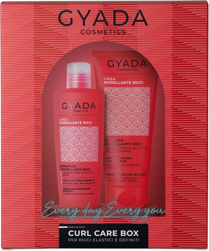 Gyada Cosmetics - coffret boucles - 250ml+200ml - shampoing et après-shampoing