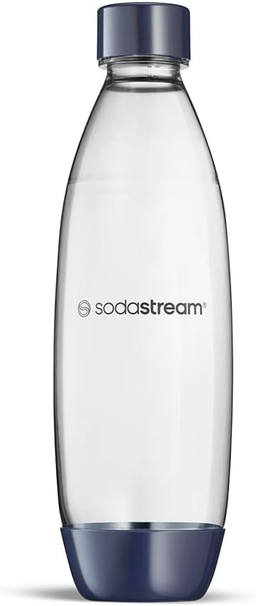 Sodastream - Lot 2 bouteilles lavables - bleu foncé - compatible DUO, TERRA, ART, lave-vaisselle