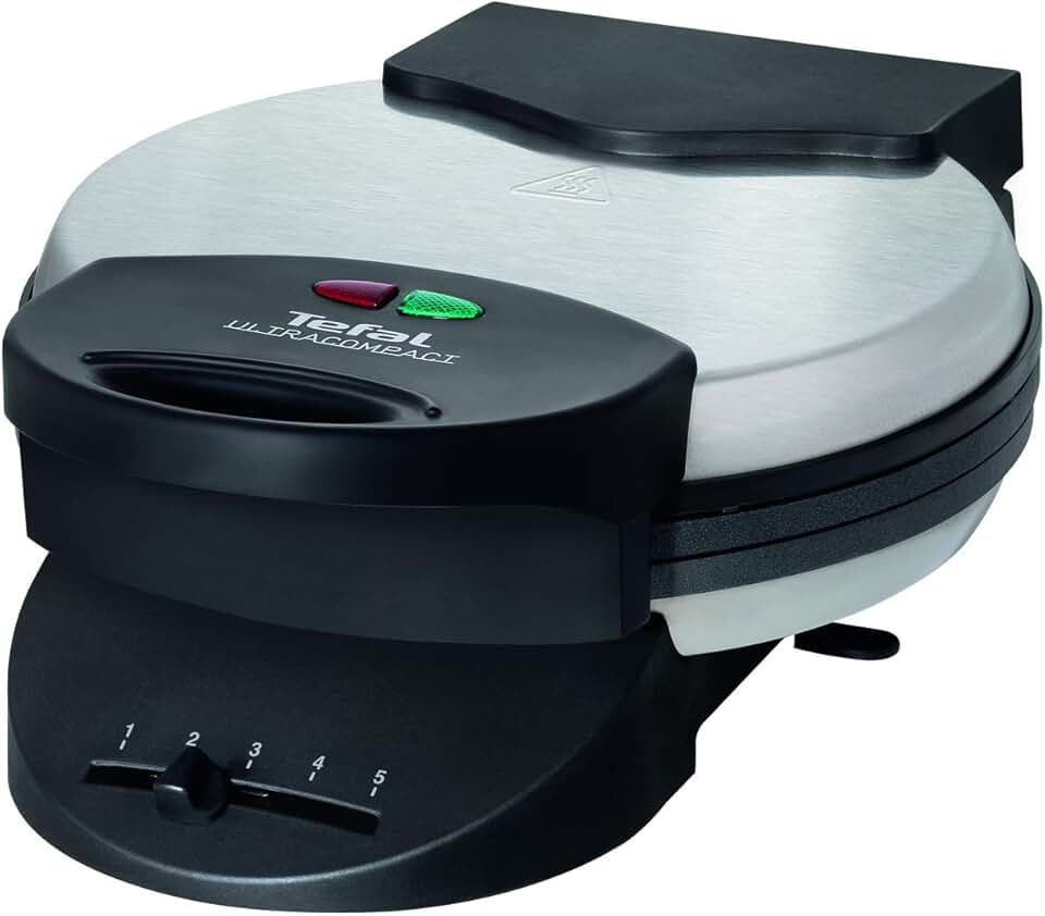 Tefal – Gaufrier cœur, plaques antiadhésives, 1000W, WM310D
