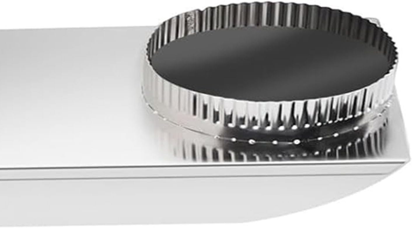 Fafeicy - kit conduit intérieur - 4 pouces - inox flexible, réglable 9,5-14,5