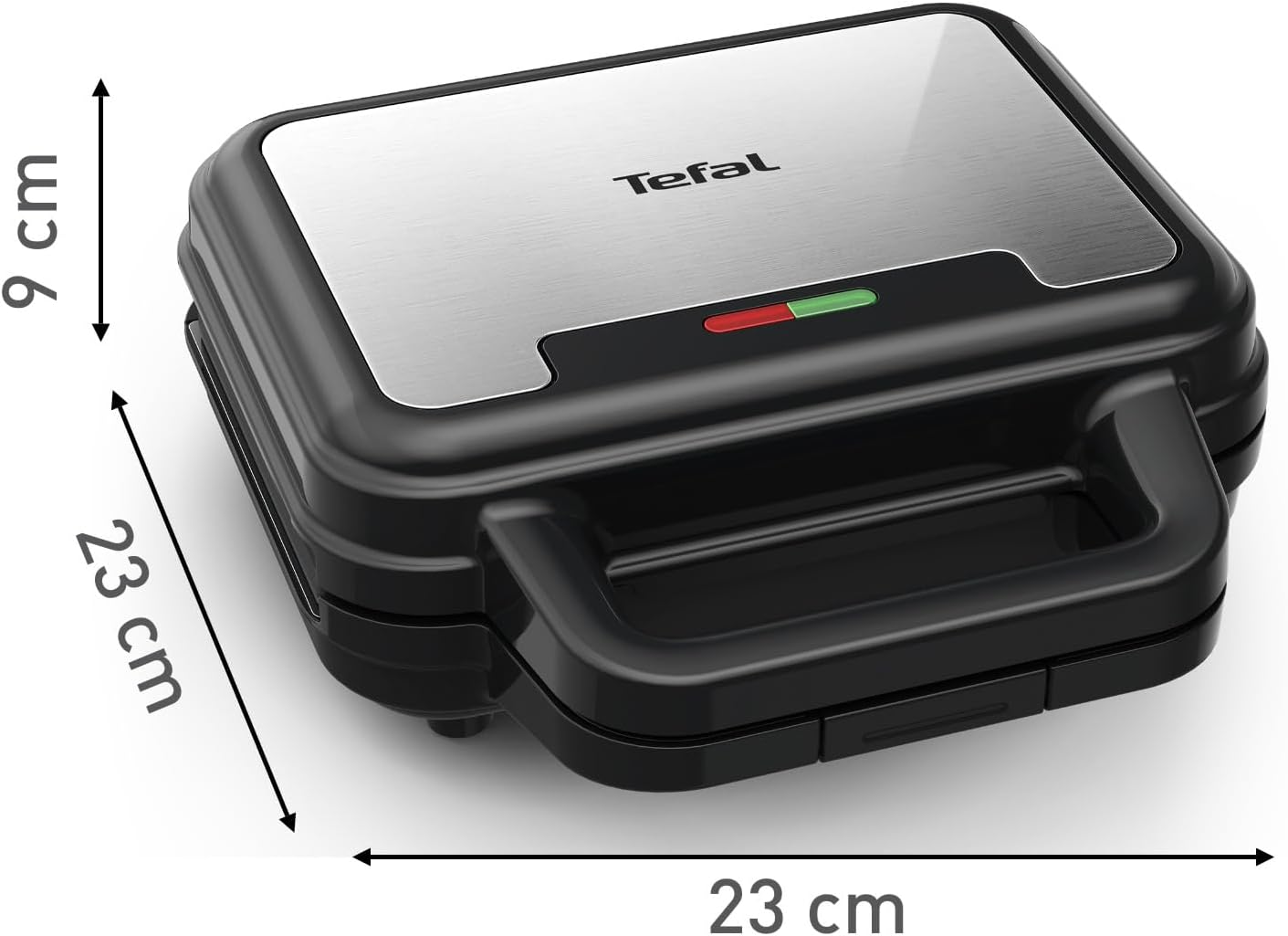 Tefal - UltraCompact 3-en-1 - compact - 3 plaques incluses, 700W, rangement facile, SW383D10