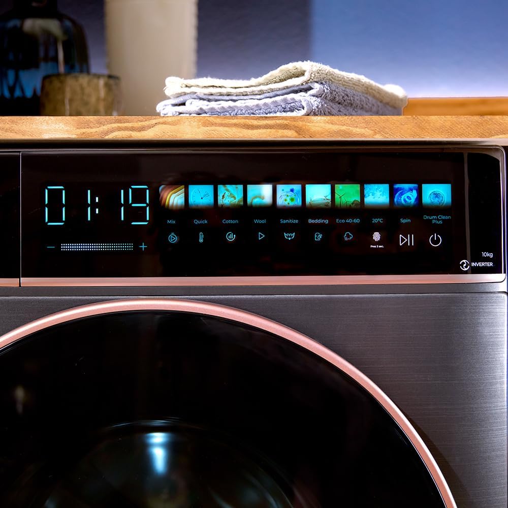 Cecotec - Bolero DressCode 10 kg 1400 tr/min, écran 10,3