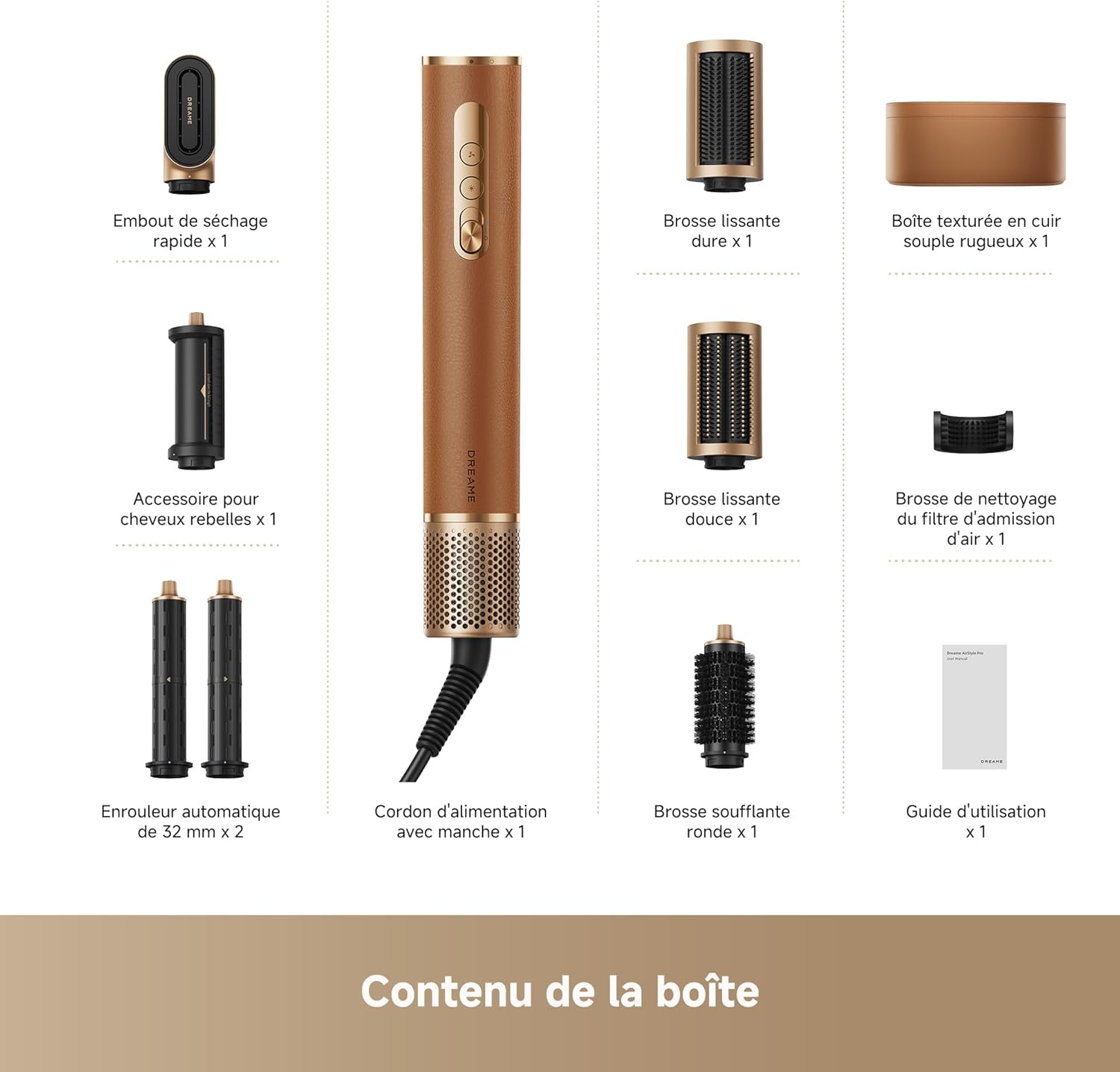 Dreame - AirStyle Pro - 7 en 1, séchage rapide, antistatique, 2026