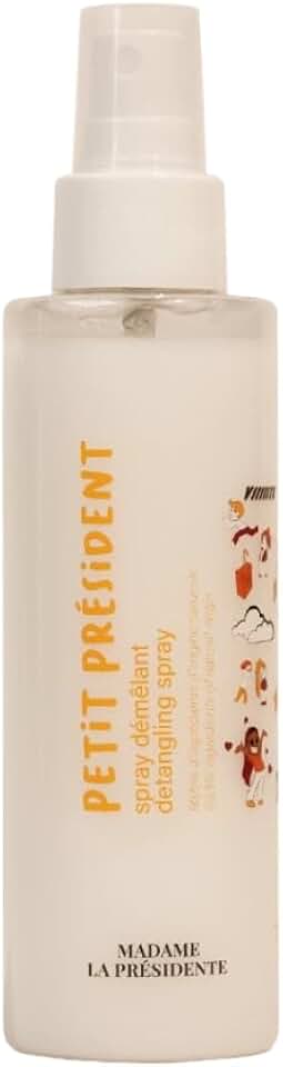 Madame La Présidente - Petit Président - 200ml - Spray démêlant enfant, 97% naturel, aloe vera, karité, hydrate et adouc