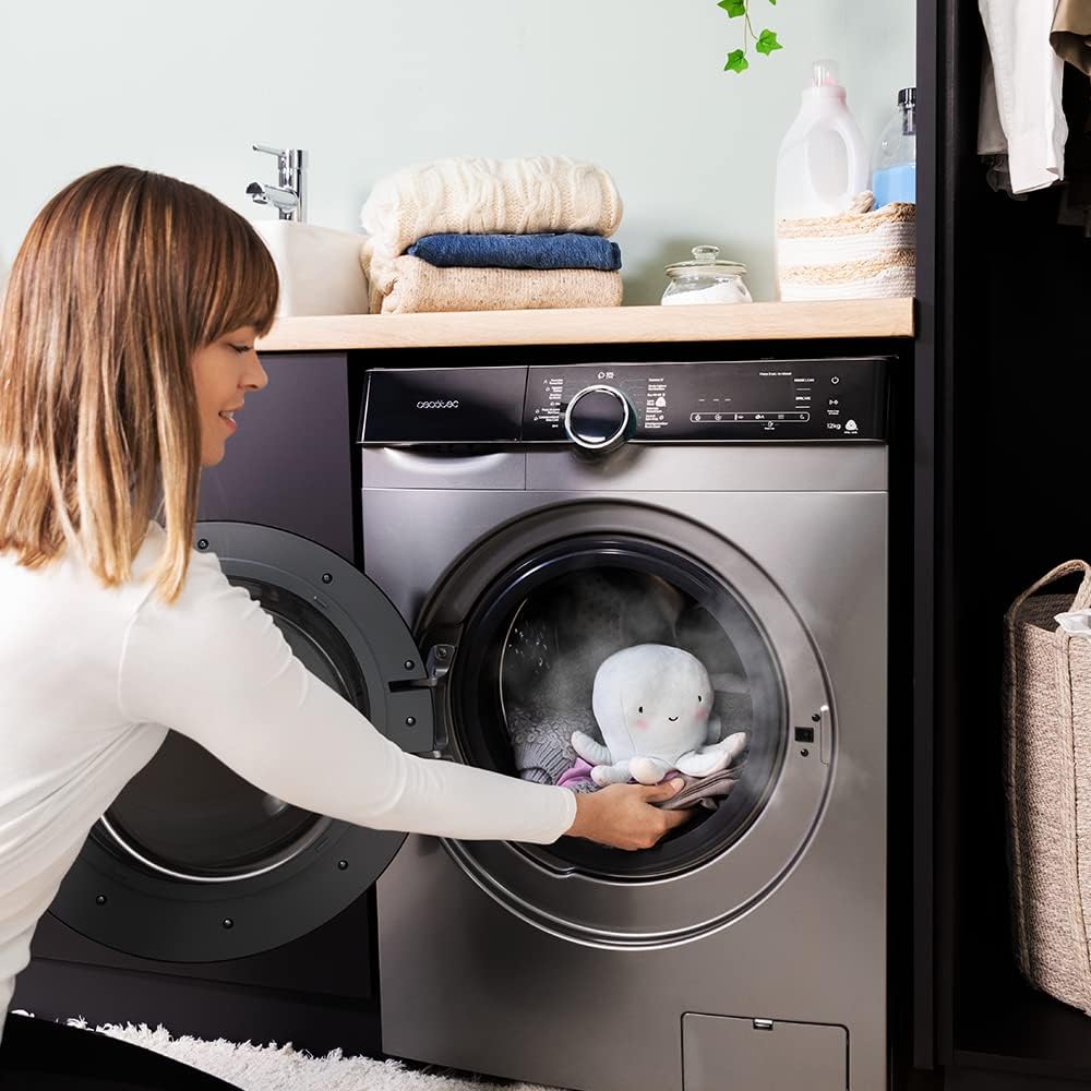 Cecotec - Bolero DressCode série - 12 kg, 1400 tr/min, Inverter, 14 programmes, 121000