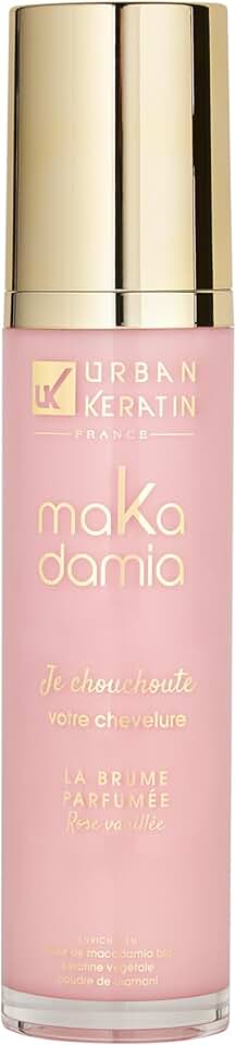 Urban Keratin - Brume parfumée Rose Vanille 100ml - makadamia