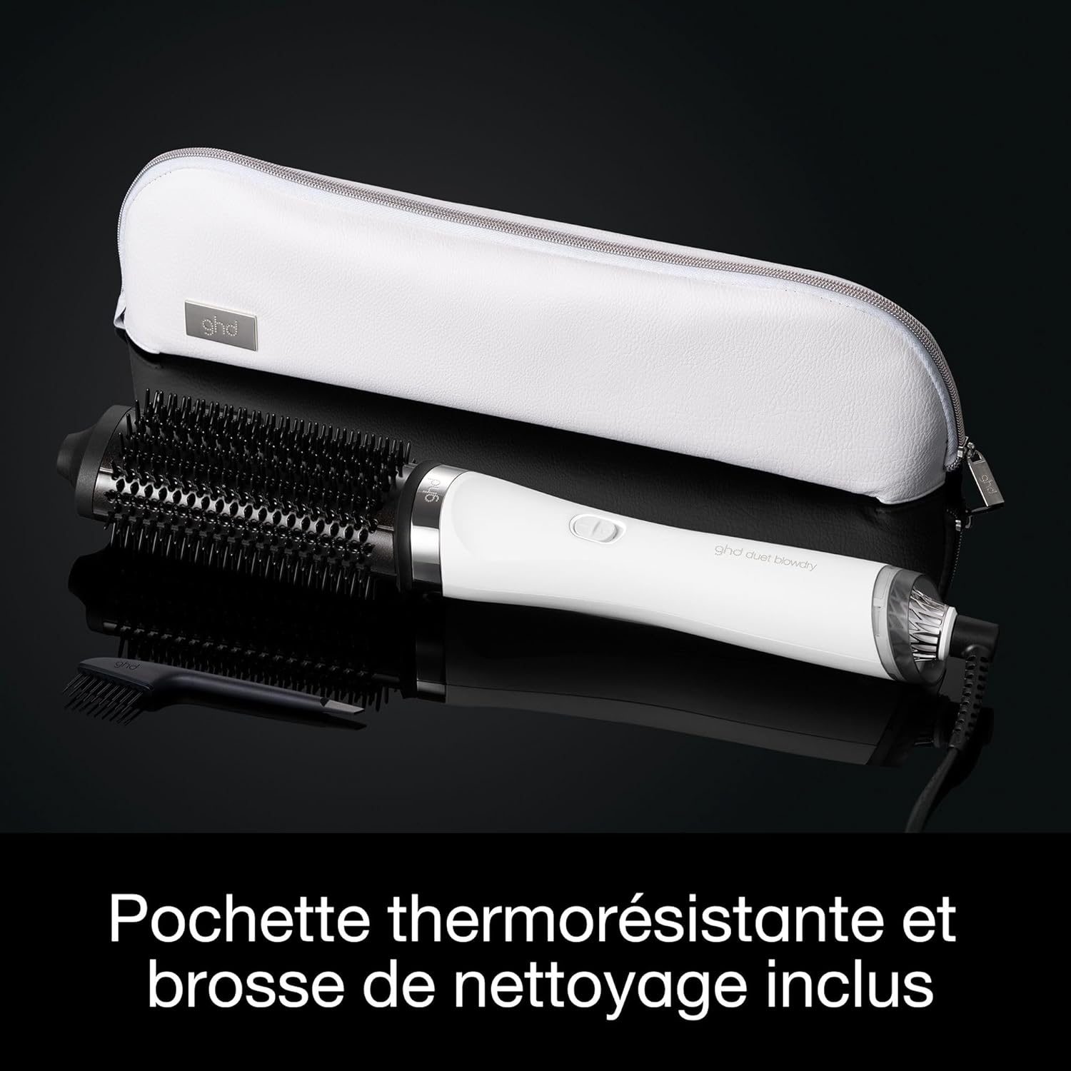 ghd - Duet Blowdry - Brosse 2-en-1 - sèche, coiffe sans dommage, volume
