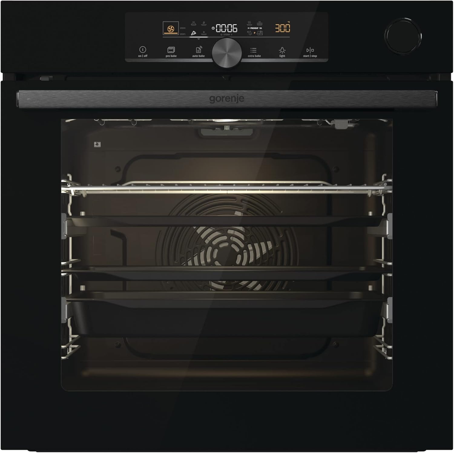 Gorenje - Four OptiBake 77L, pyrolyse, SteamAssist, tactile, BPSA6747