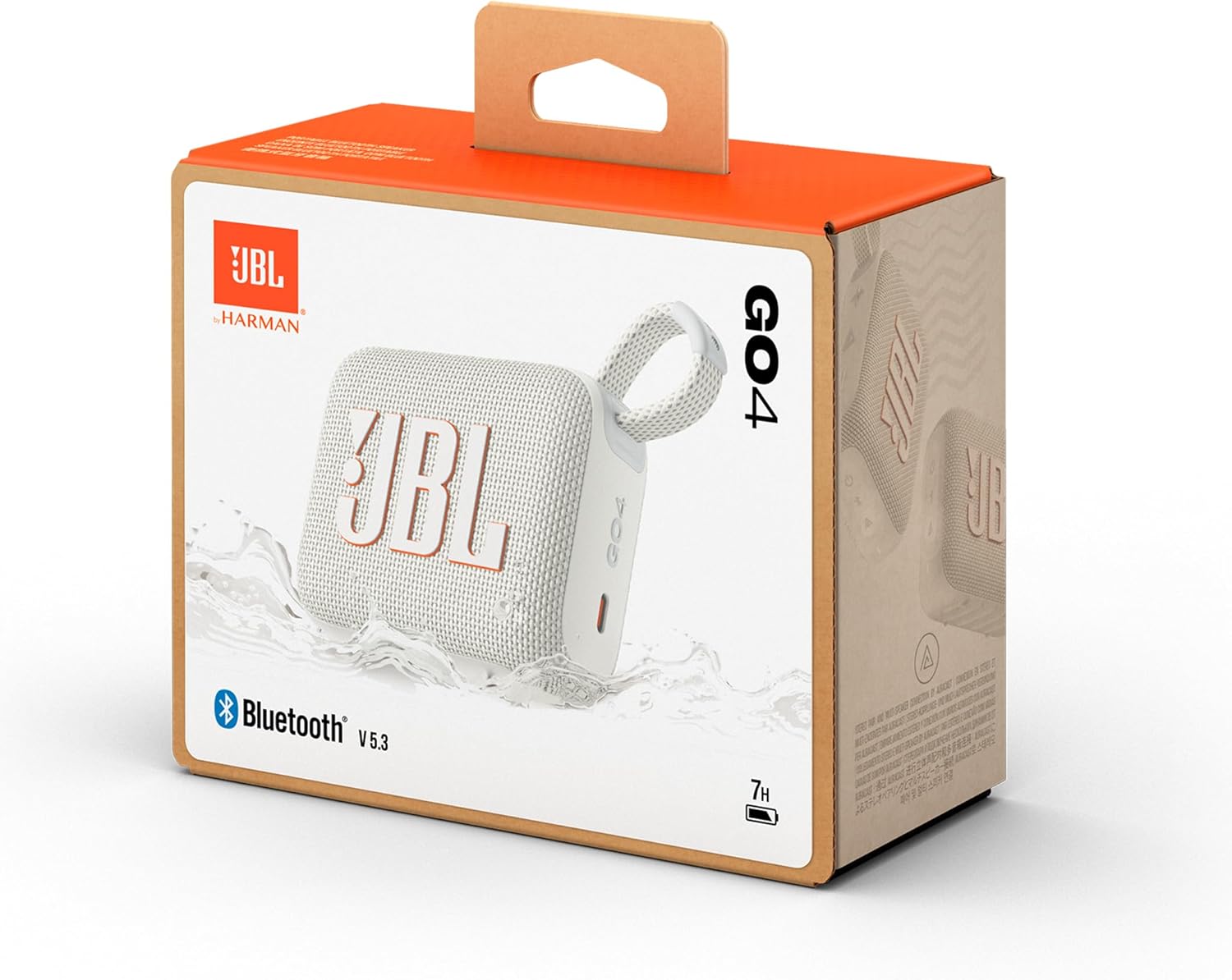 JBL - GO 4 - ultra-portable, 7h autonomie, IP67 étanche, basses puissantes