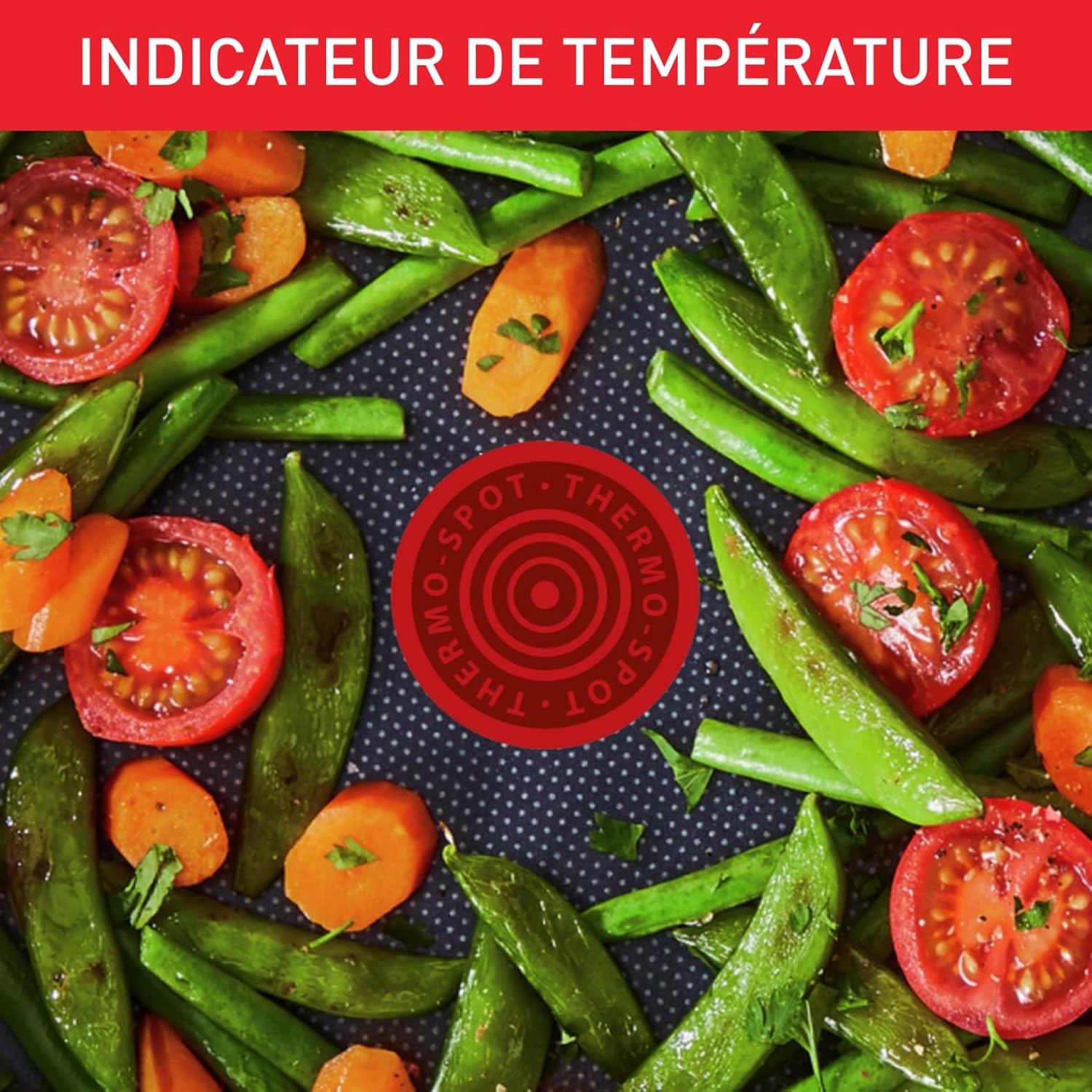 Tefal - Duetto - poêle 32 cm, induction, inox, antiadhésif, A7040863