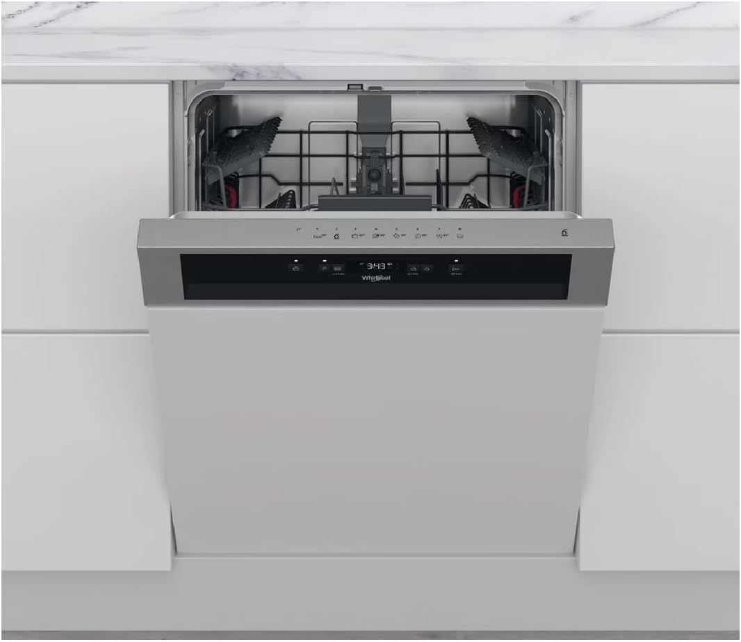Whirlpool - lave-vaisselle encastrable 60cm, 14 couverts, A++, 46dB, inox - WBC3C26X
