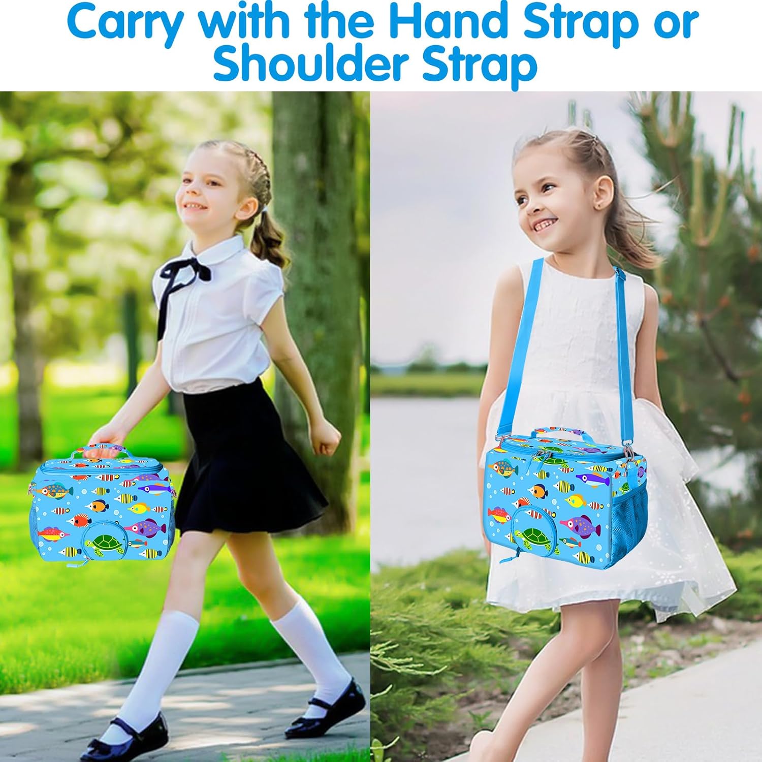 Étui de transport pour Toniebox - bleu - rangement Tonies, accessoires, sangle ajustable