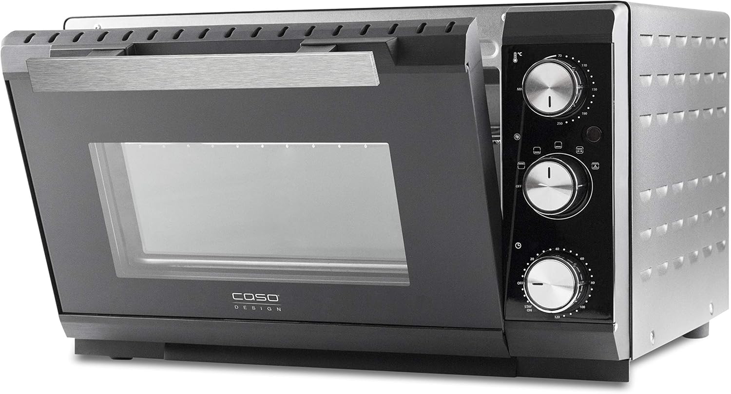 CASO - Four TO 20 - compact - 5 fonctions, 70-230°C, tournebroche