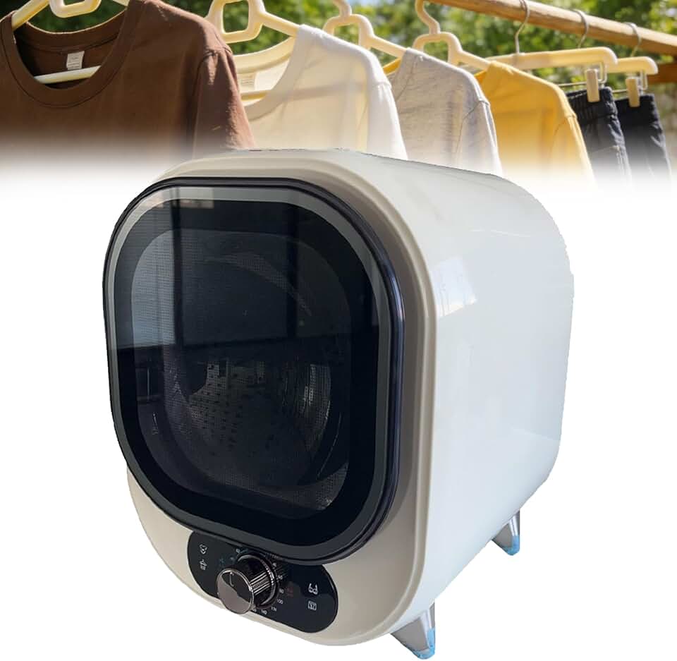 Mini sèche-linge - portable 0,8kg - 7 modes, fixation murale