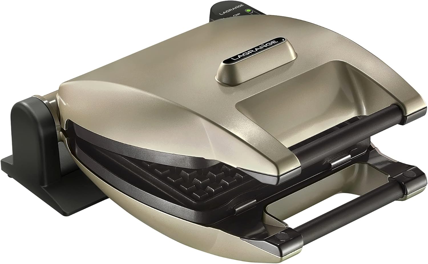 Lagrange - Gaufrier Premium - 1200W, plaques amovibles, cuisson personnalisée, 019422