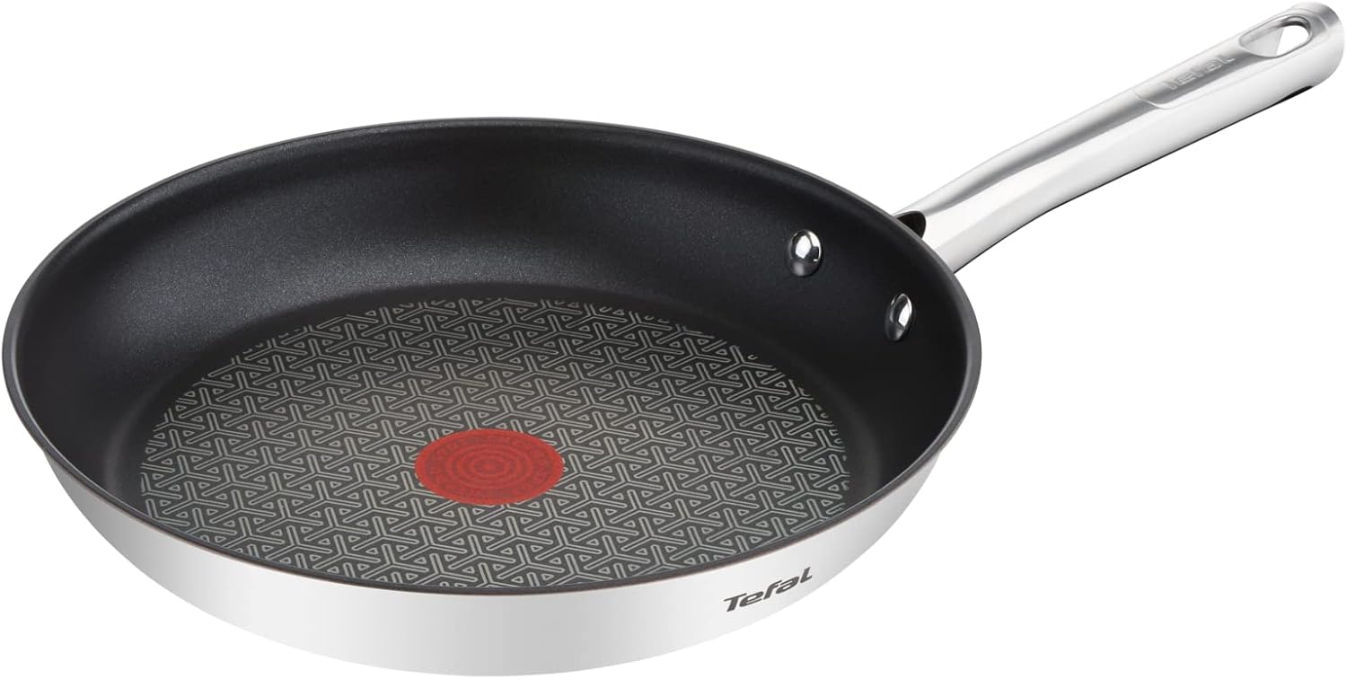 Tefal - Duetto - poêle 32 cm, induction, inox, antiadhésif, A7040863