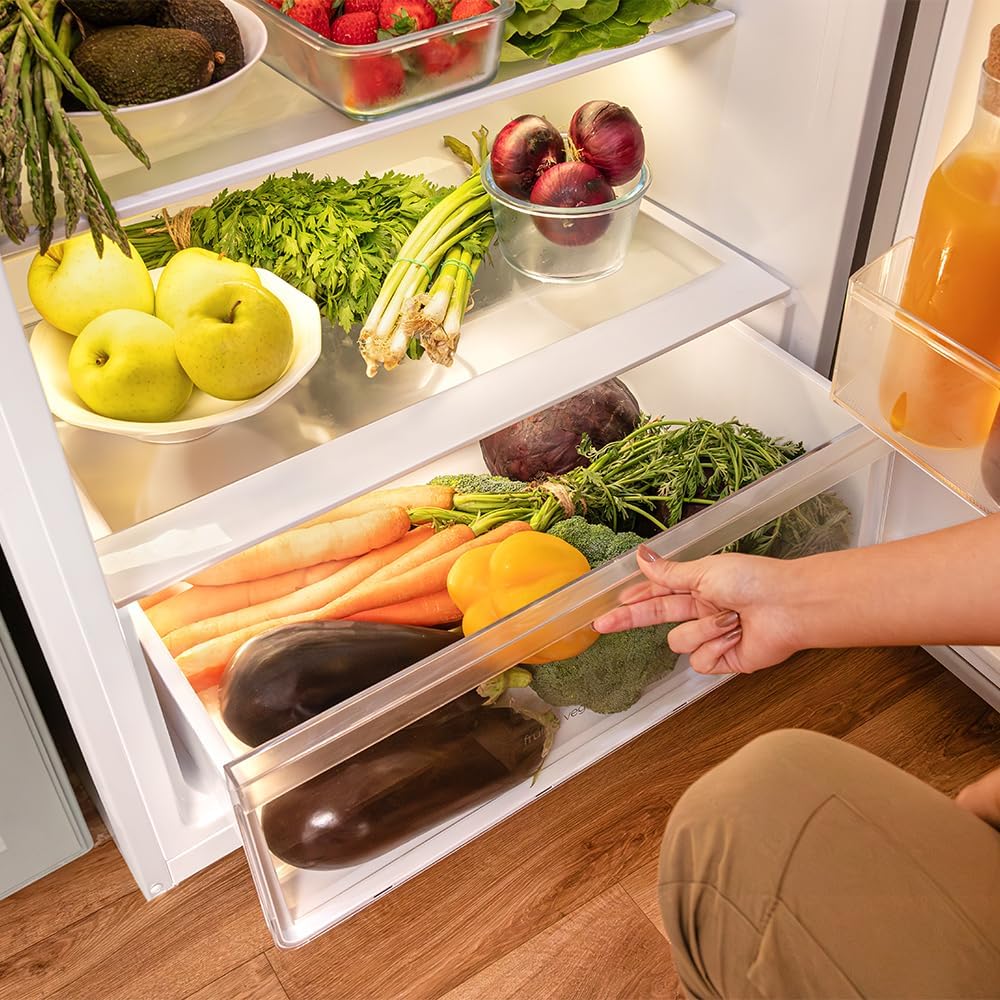 Cecotec - Bolero CoolMarket 2D - 143 cm - 211 L, dégivrage, classe E