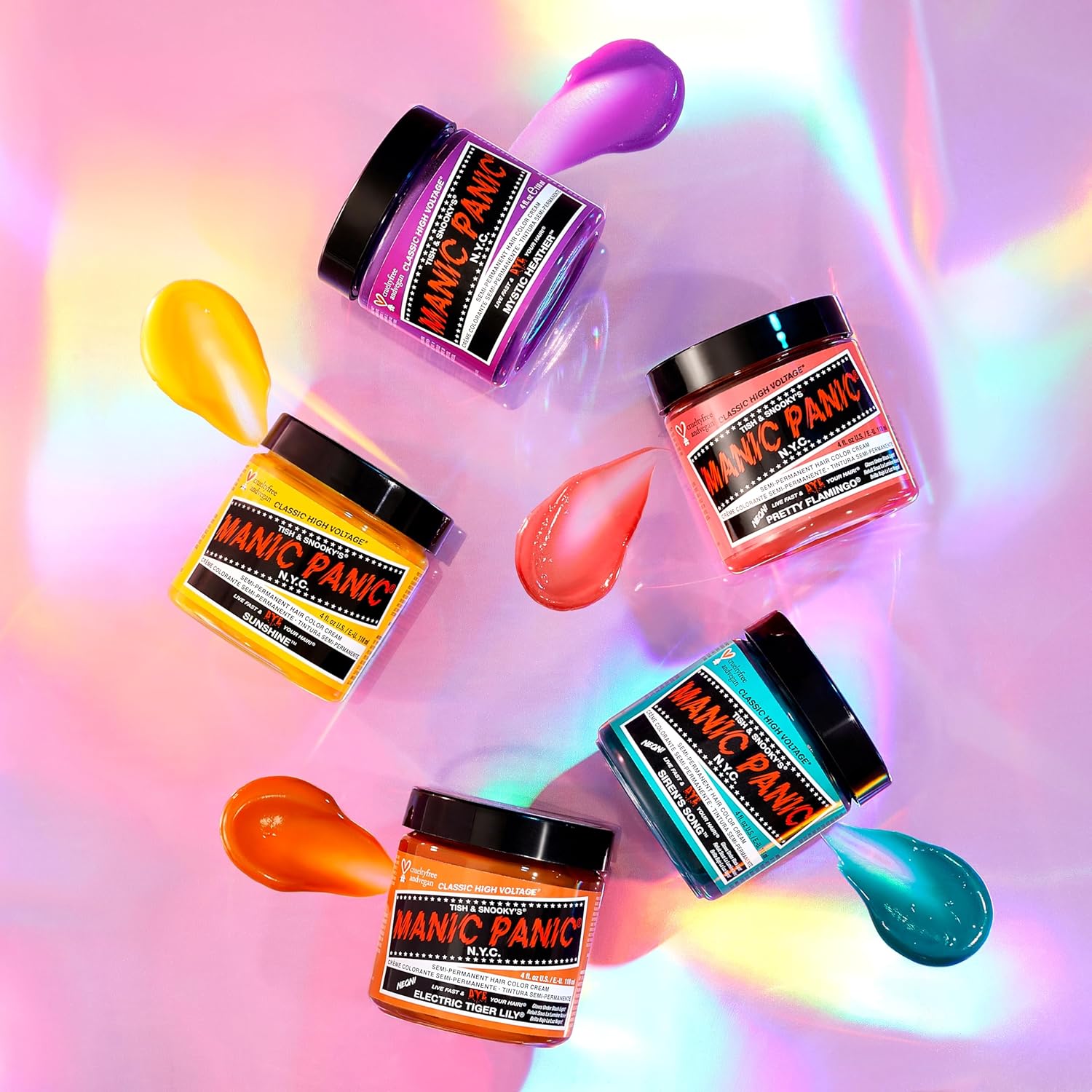 Manic Panic - Mystic Heather Classic Creme - 2x118ml - vegan, semi-permanent, violet