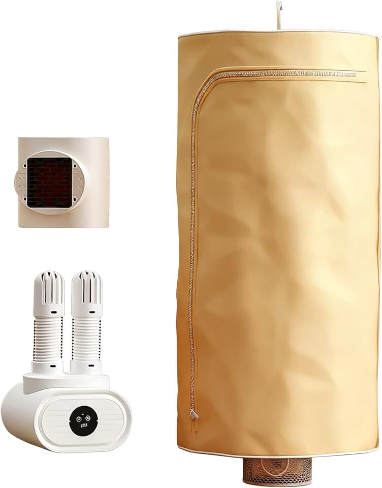 Sèche-linge portable - mini pompe à chaleur, 600W, télécommande, petit, idéal pour maison et voyage