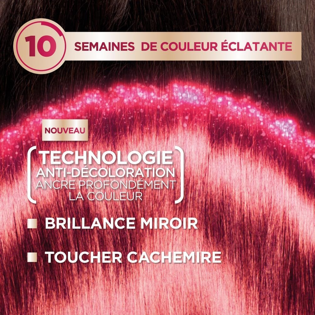 Garnier - Color Sensation - crème permanente - rouge profond, couvre 100% des cheveux blancs