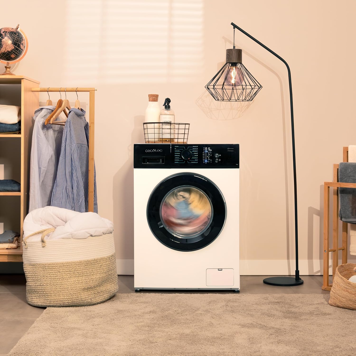 Cecotec - Bolero DressCode 720 - 7 kg - 1200 rpm, 15 programmes, faible conso