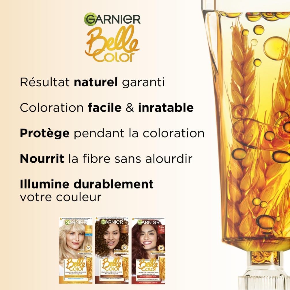 Garnier - Belle Color crème permanente 100ml - blond doré naturel