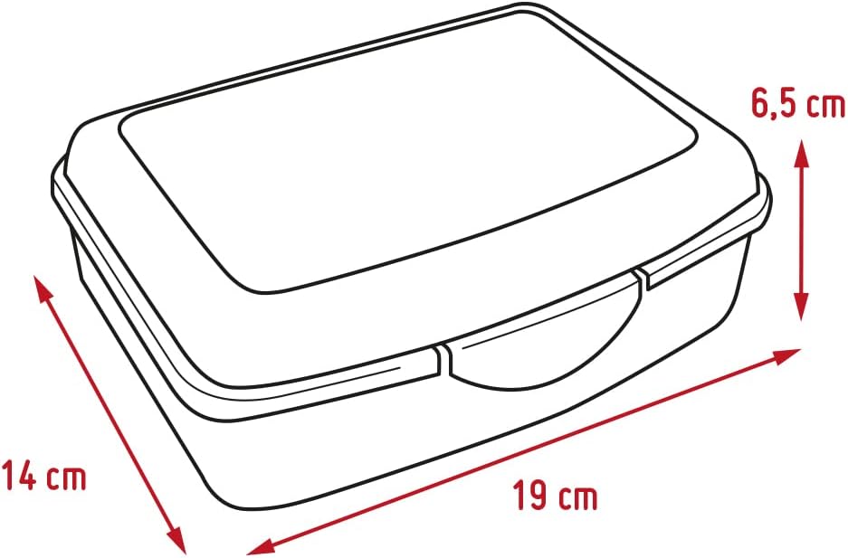 NERTHUS - boîte à lunch Safari - légère et facile à nettoyer - FIH 921