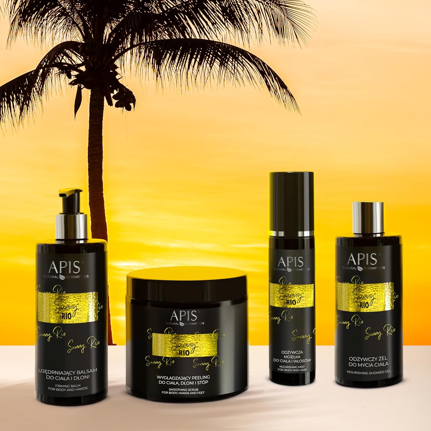 Apis - Sunny Rio Spray corps/cheveux 150ml - jasmin, noix de coco, hydratant