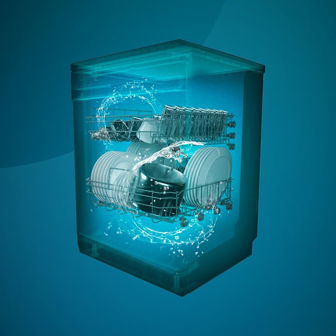 Cecotec - Bolero Aguazero 6700 B - 60cm - 15 couverts, Inverter, classe B