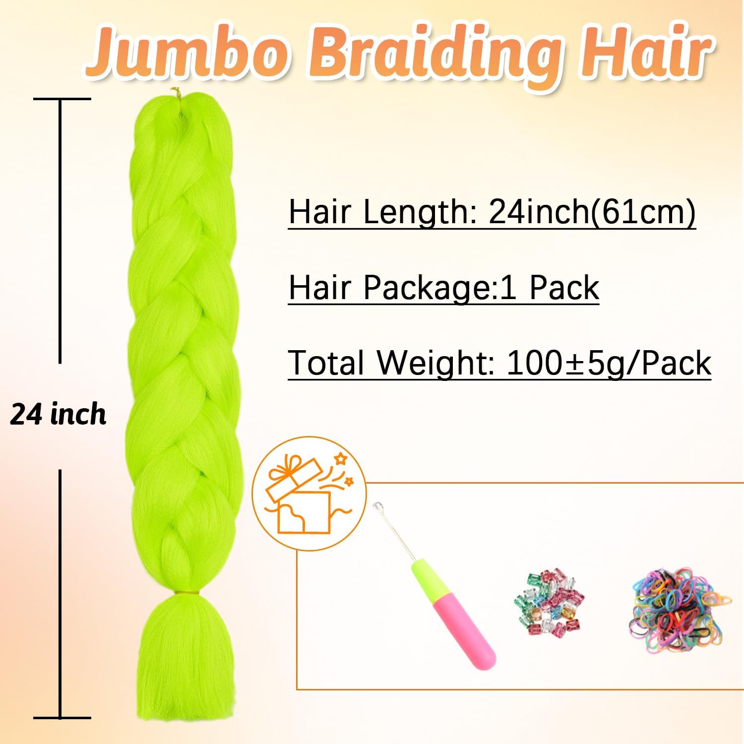 ShowJarlly - Meche pour tresses africaines 24