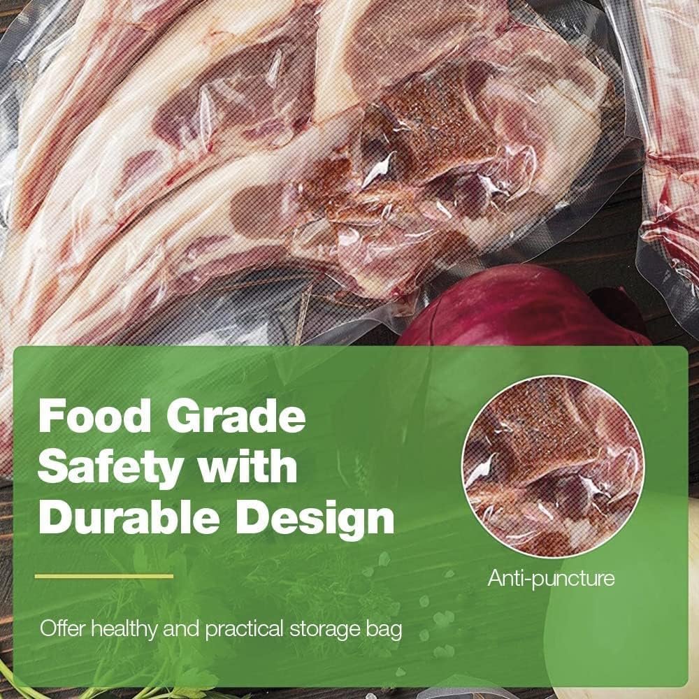 Edihome - rouleau sac sous vide - 28x300cm - sans BPA, lot de 2